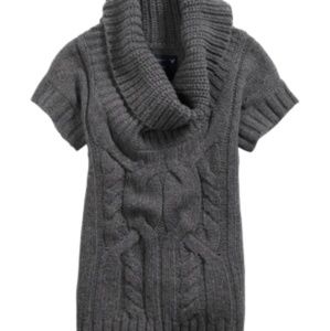 AE CHUNKY KNIT COWL NECK SWEATER